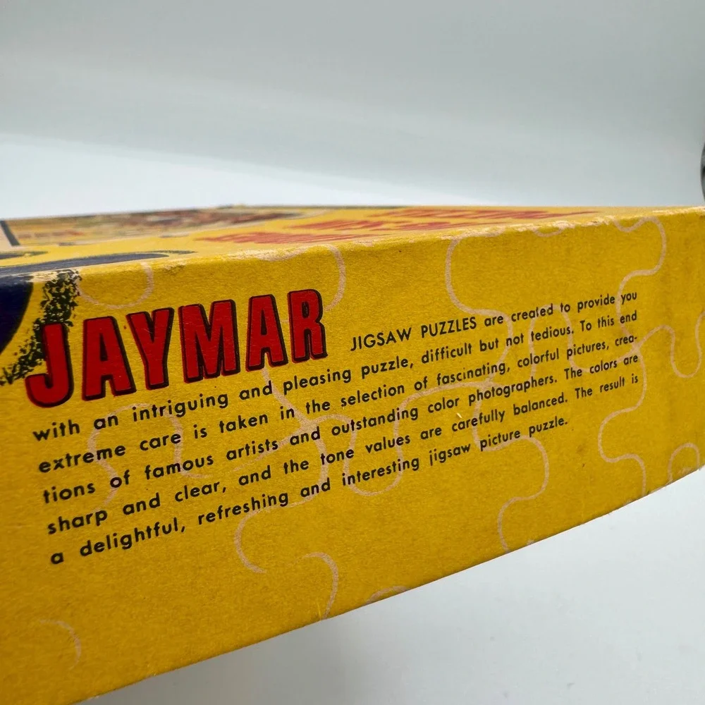 Vintage 1952 Jaymar Walt Disney Donald Duck Kiddies Jig Saw Puzzle 2899 MCMLII‎